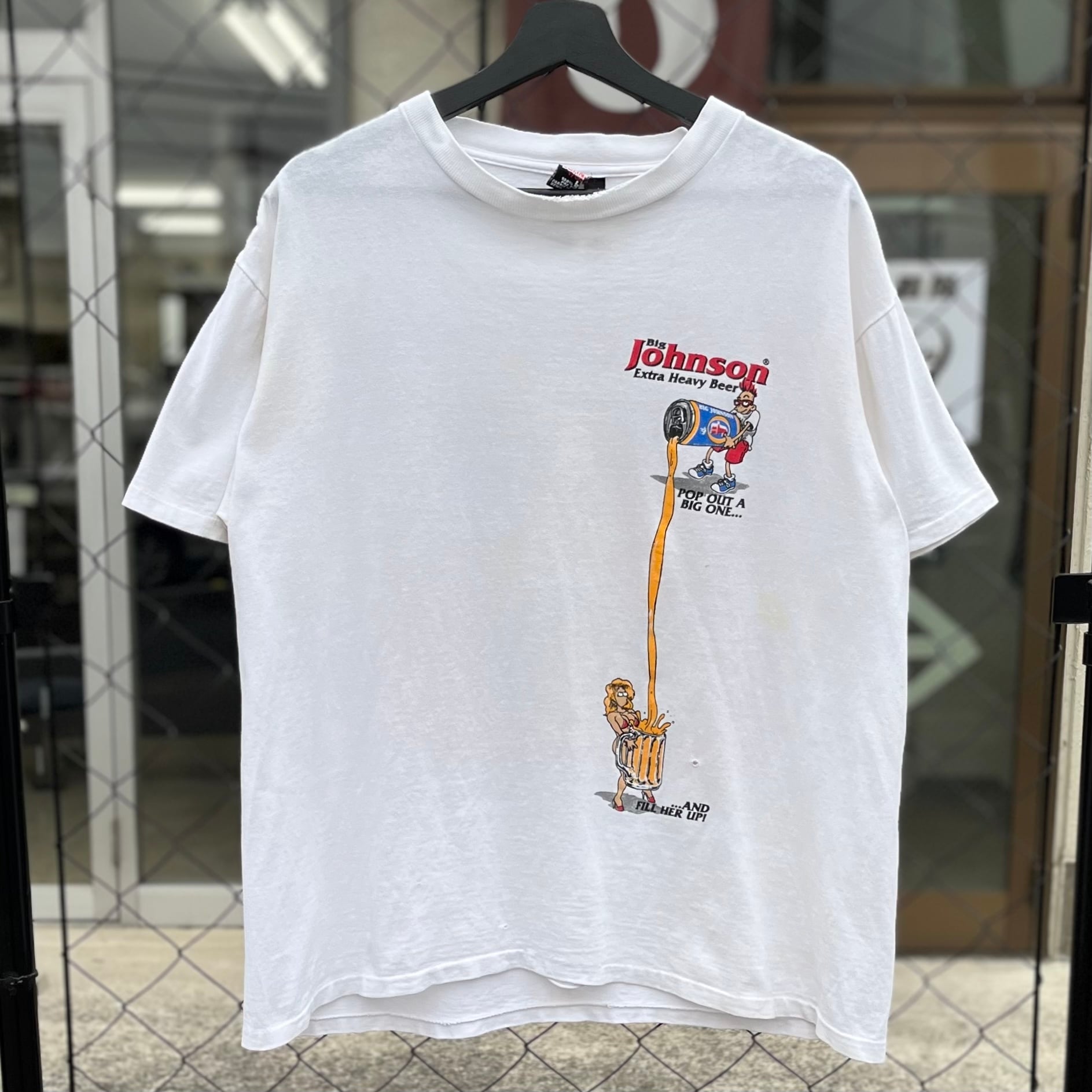 【80s】ヴィンテージ USA製 ビッグプリント Tシャツ シングルステッチ