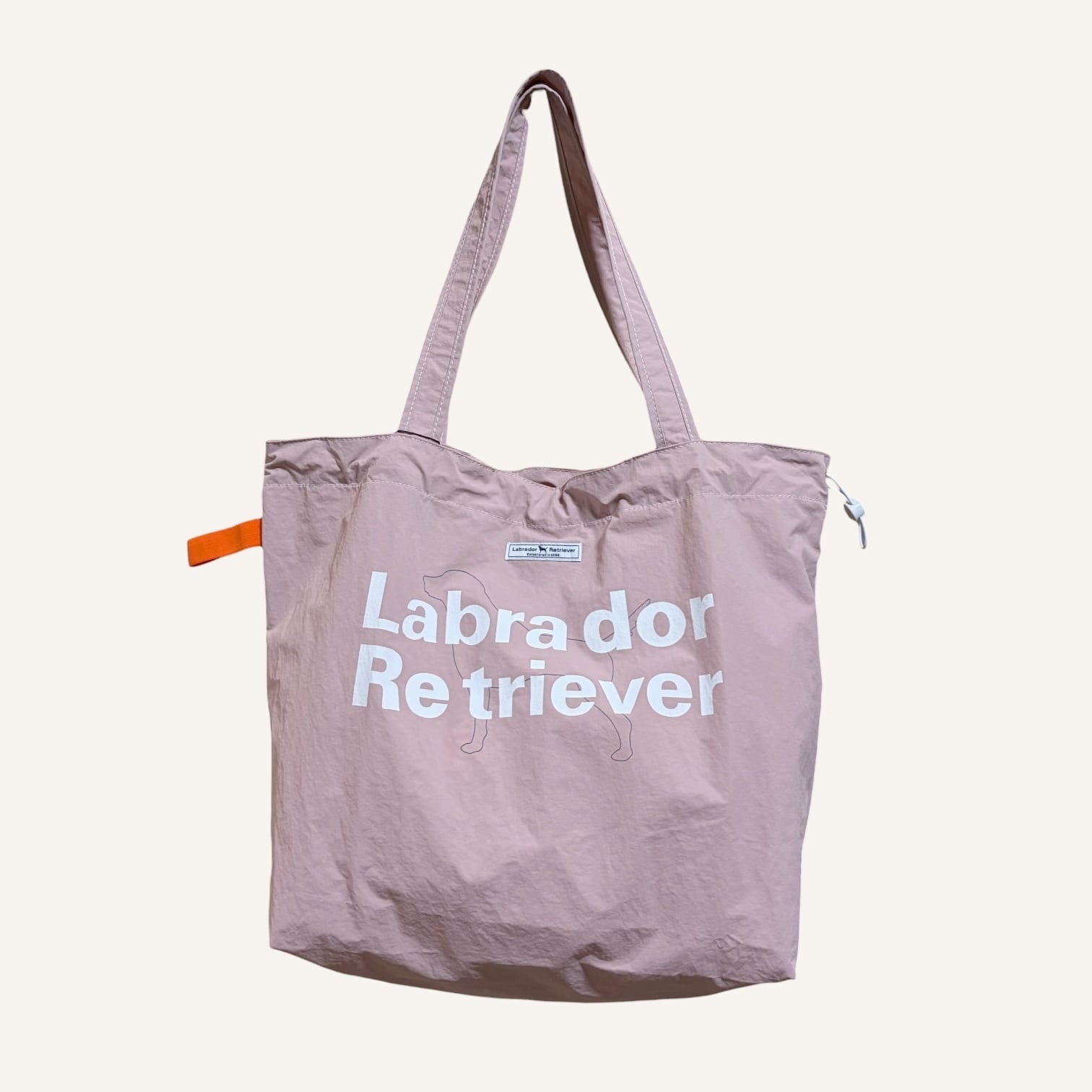 ドローコード付きパッカブルトートバッグ | Labrador Retriever