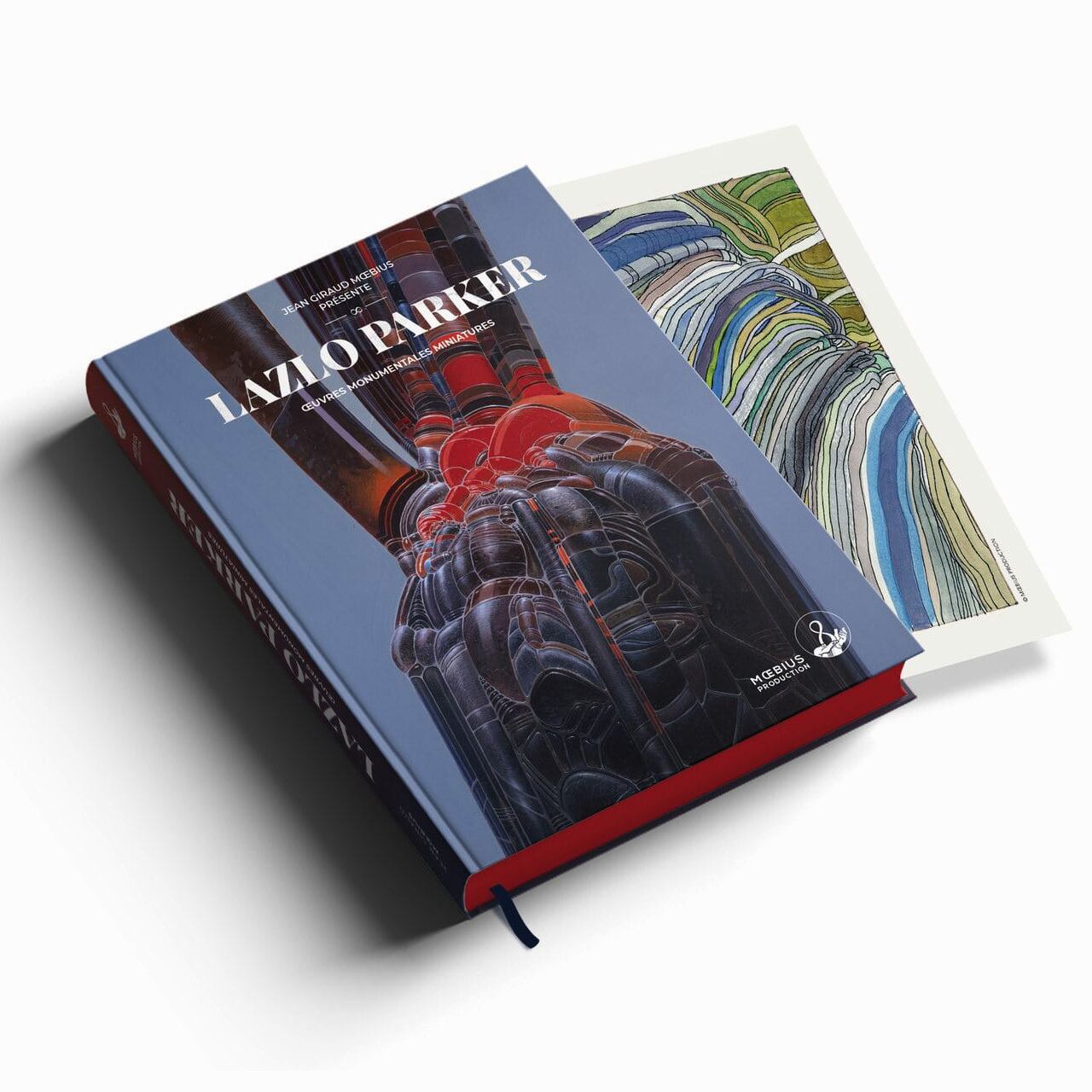 イラスト集 Lazlo Parker バンドデシネ作家moebius メビウス Maison Petit Renard メゾン プティ ルナール