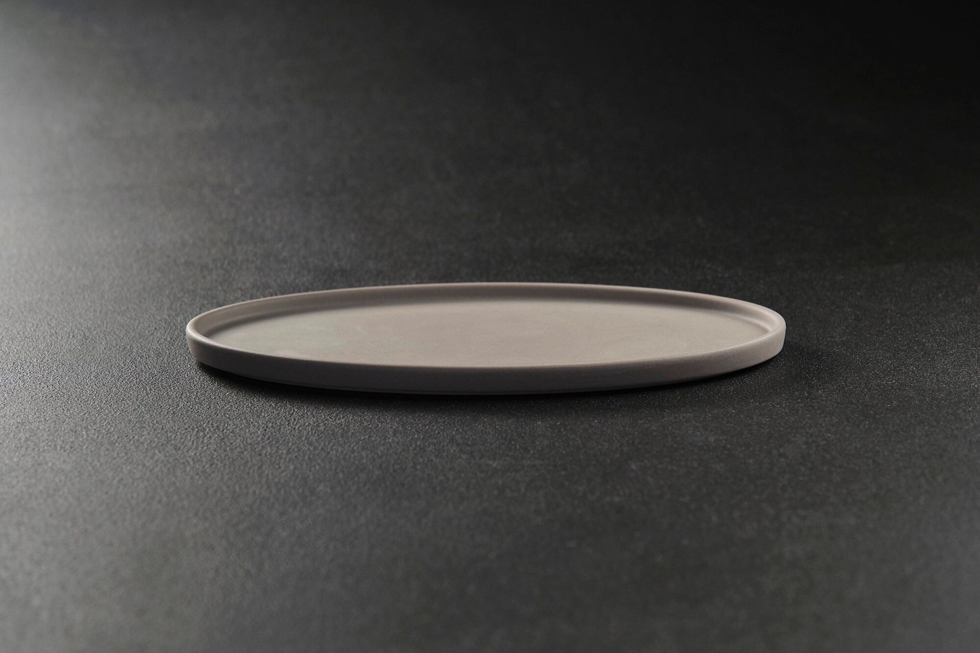 MORIYAMA ブレンドグレー オーバルトレー 20.0×11.0cm | おしゃれな