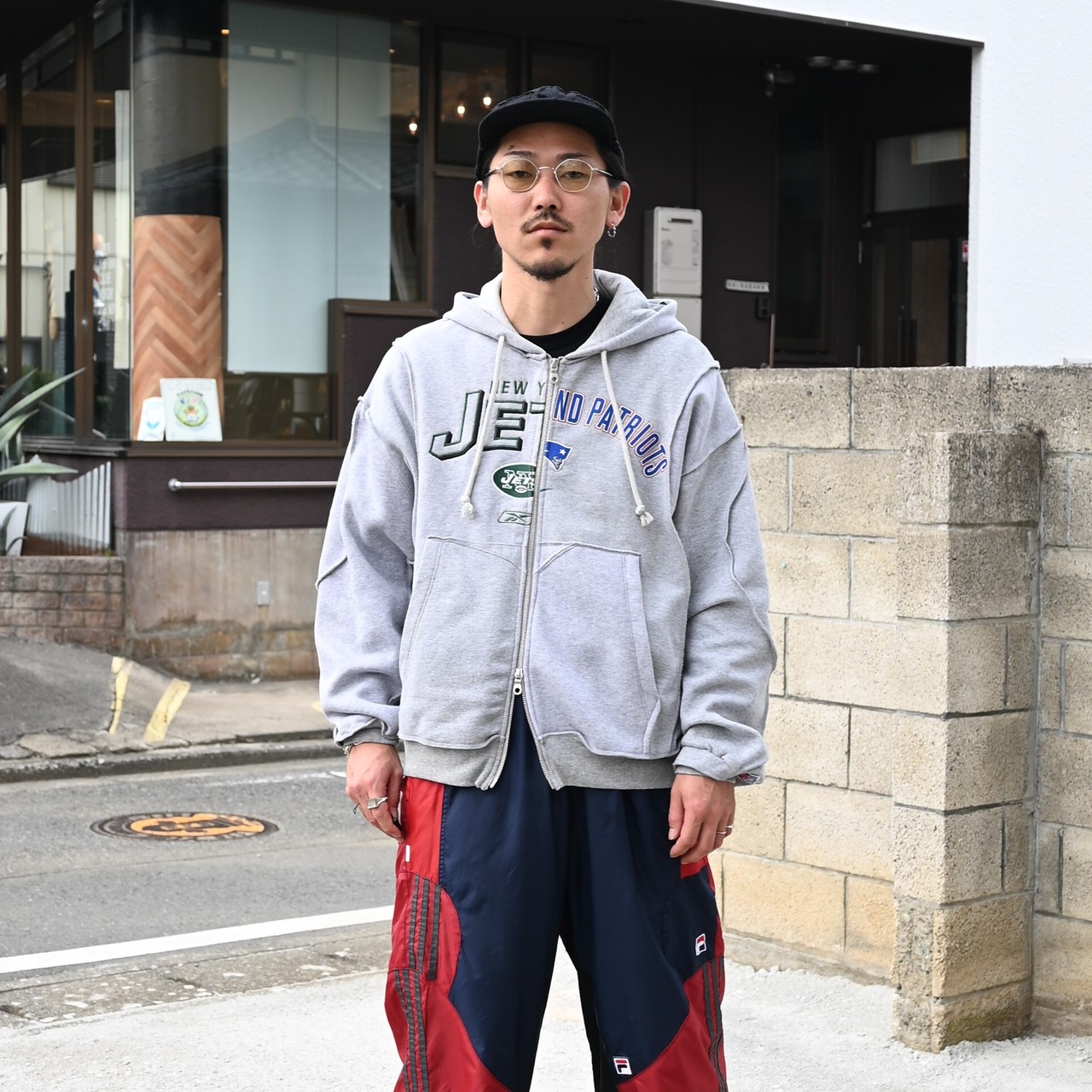 CHANGES / SWITCHING HOODIE（1）グレイ