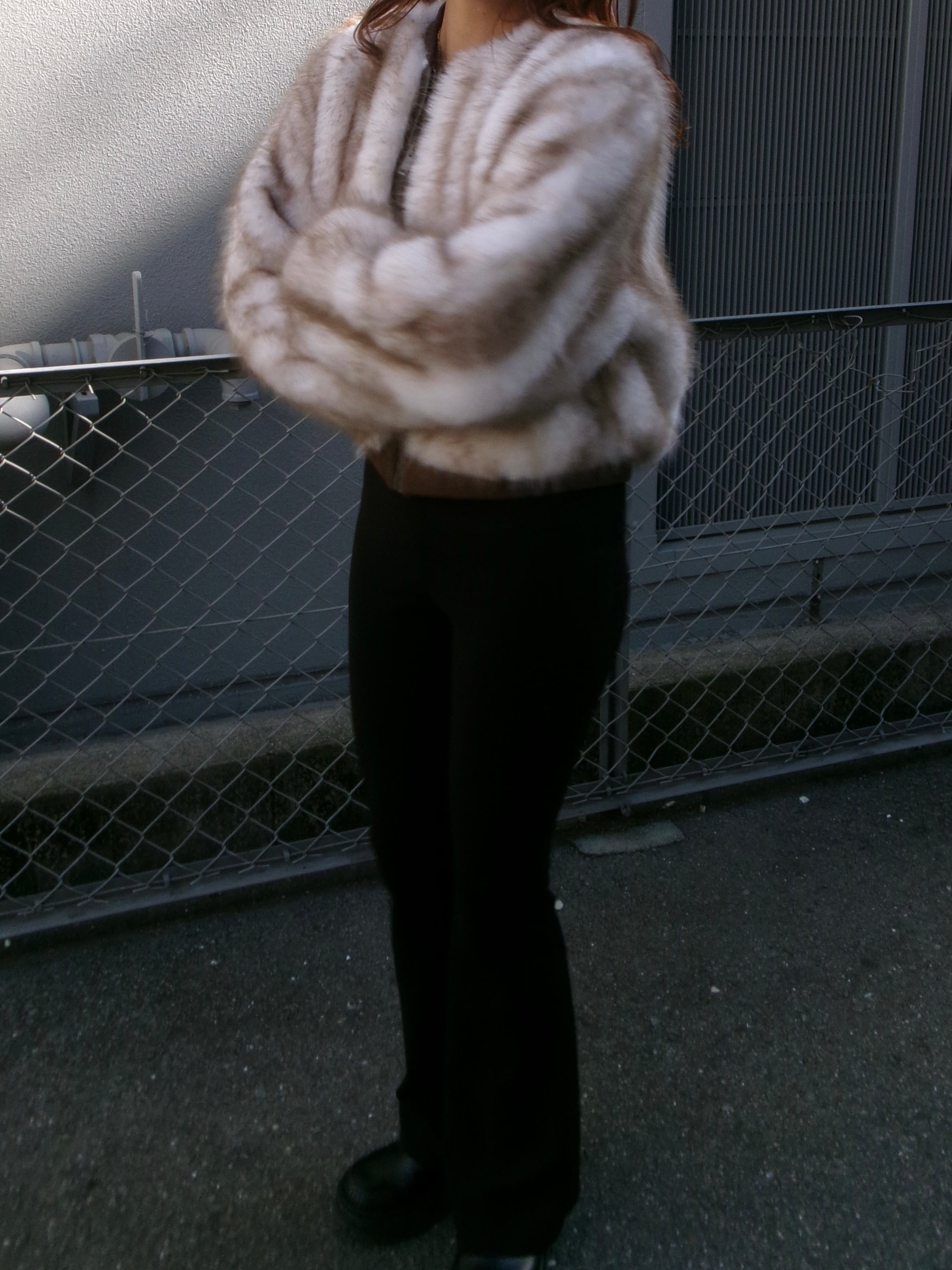 iseeroom fur coat ファーコート fur blouson | iseeroom.