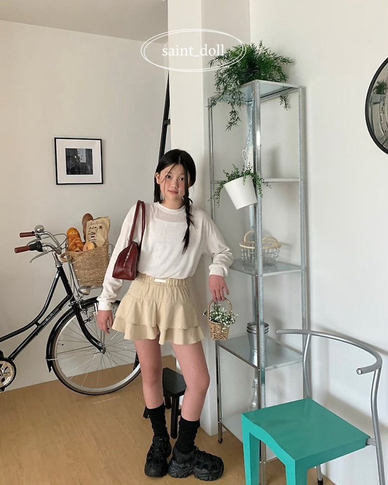 [SAINTDOLL] Linen Sweatshirt (adult) / [세인트돌] 린넨맨투맨 (adult)