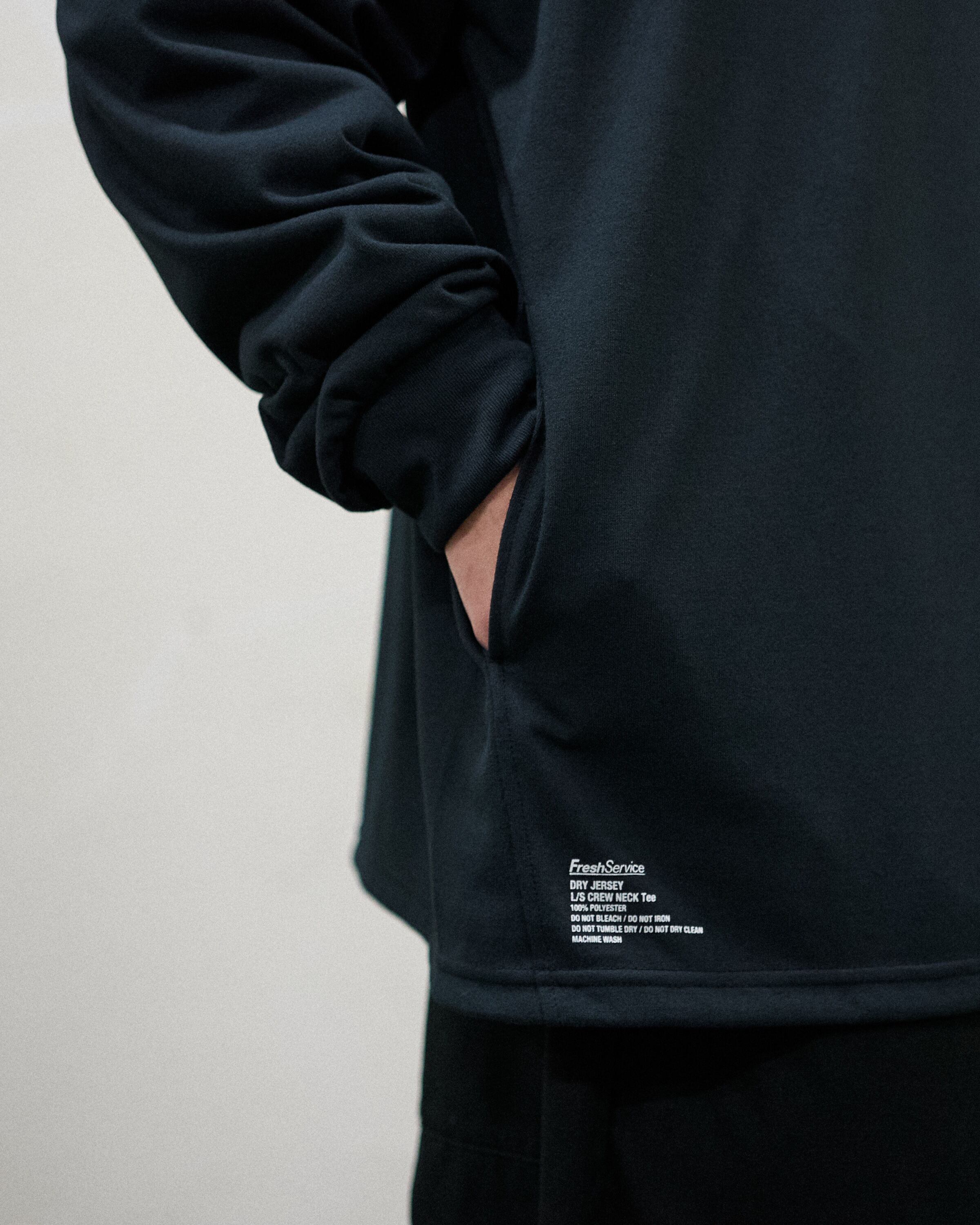 FreshService｜DRY JERSEY L/S CREW NECK TEE | 眠家オンラインストア