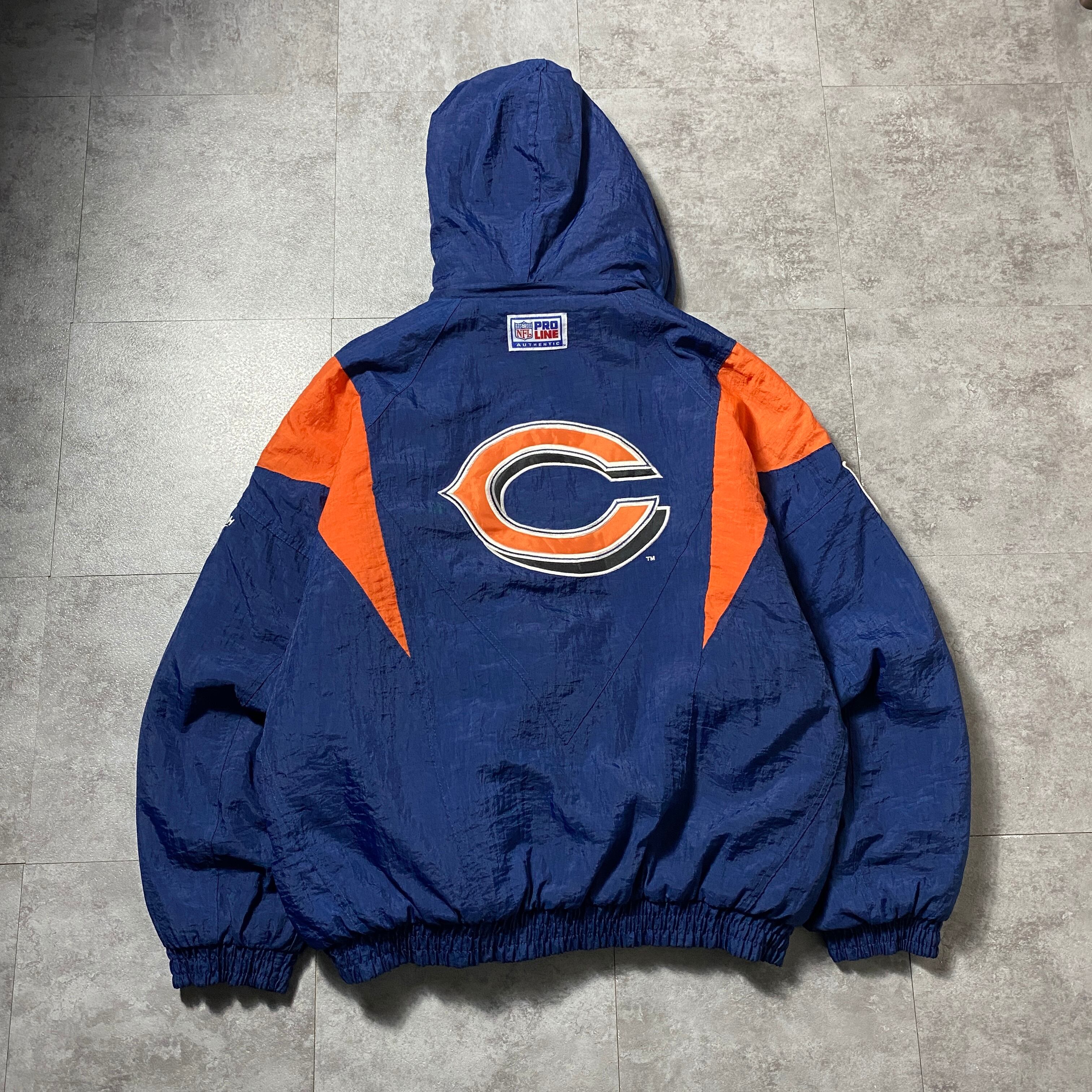 ベアーズ NFL 中綿 ジャケット Size.XL】90's Reebok NFL PRO LINE リーボック シカゴベアーズ チーム
