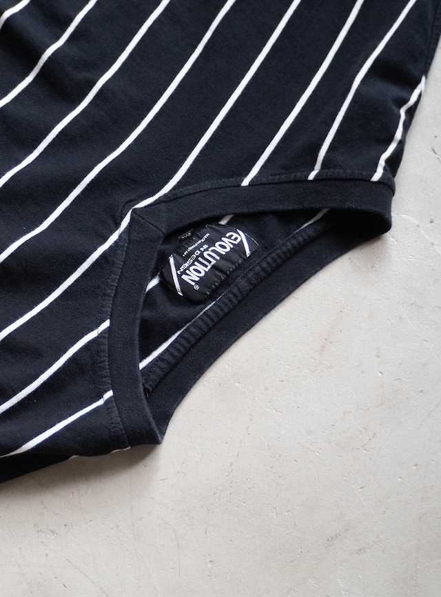 "EVOLUTION IN DESIGN" used Border 6XL t-shirt