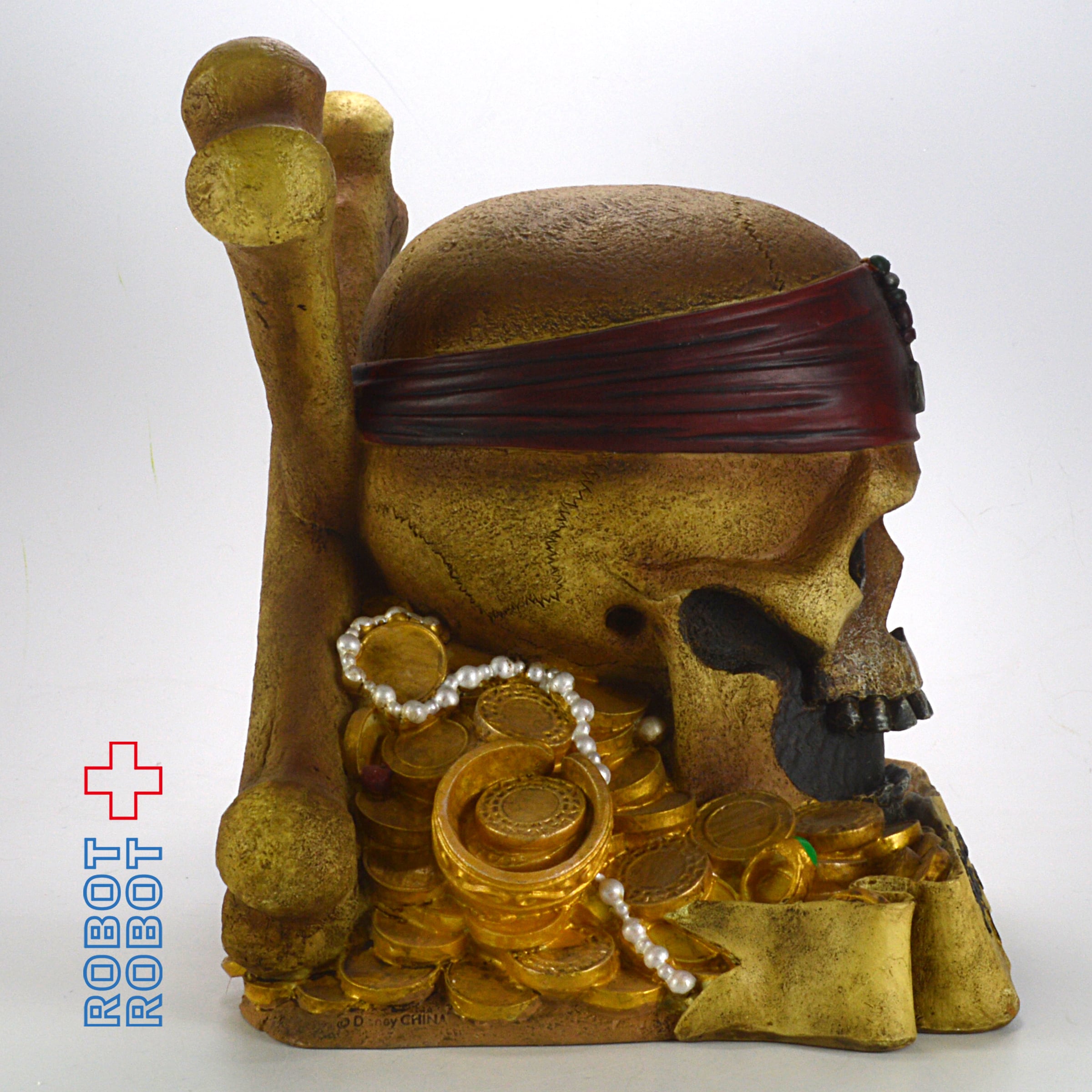 パイレーツ・オブ・カリビアン スカル髑髏 貯金箱 | ROBOTROBOT