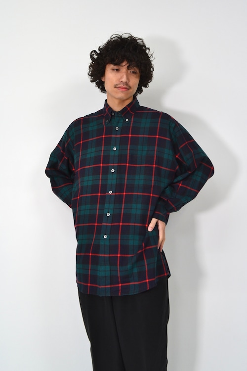 90s England製 BlackWatch pattern shirt