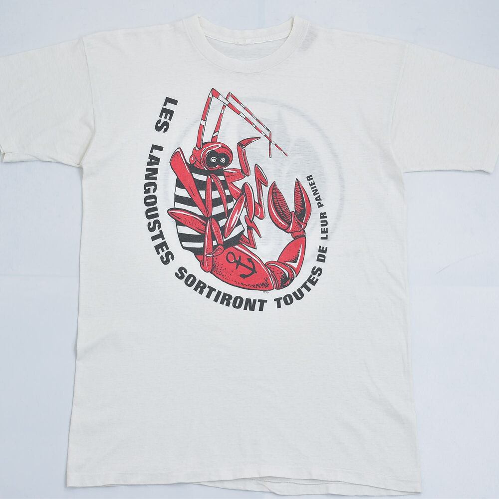 80s LES SATELLITES レス・サテライト フレンチロック バンドTシャツ