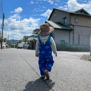 piupiuchick / Overalls w/ Butter print / Baby