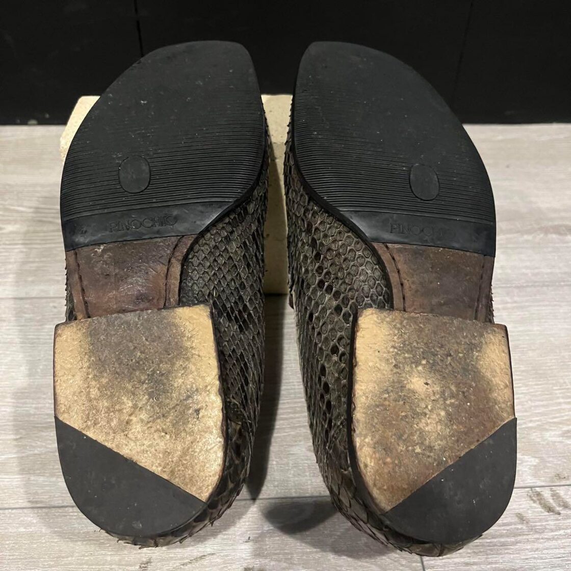 DOLCE&GABBANA パイソン ローファー 蛇 スネーク | Pay ID