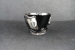 包 [ぐい呑み ] 黒銀 | Online Shop | 武藤 久由 - 漆作家 -