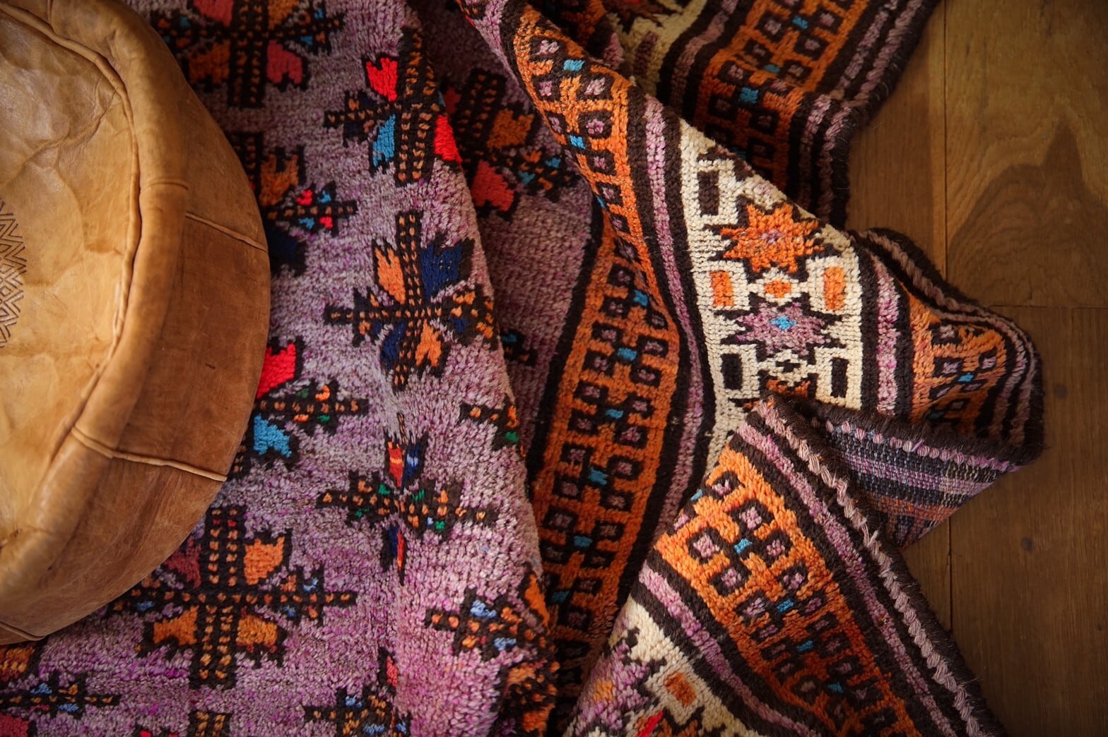 139 -Vintage Taimani rug