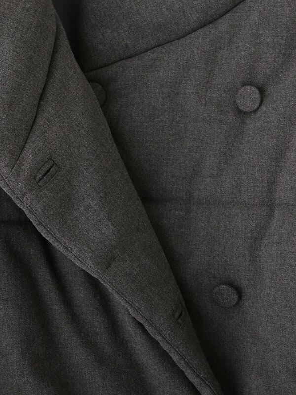 ETRE TOKYO(エトレトウキョウ) ストールカラーパディングコート