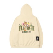 6色展開 裏起毛 花の天使射手 パーカー T591