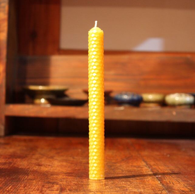 H-3 ハニカムストレート 20×195mm 蜜蝋キャンドル