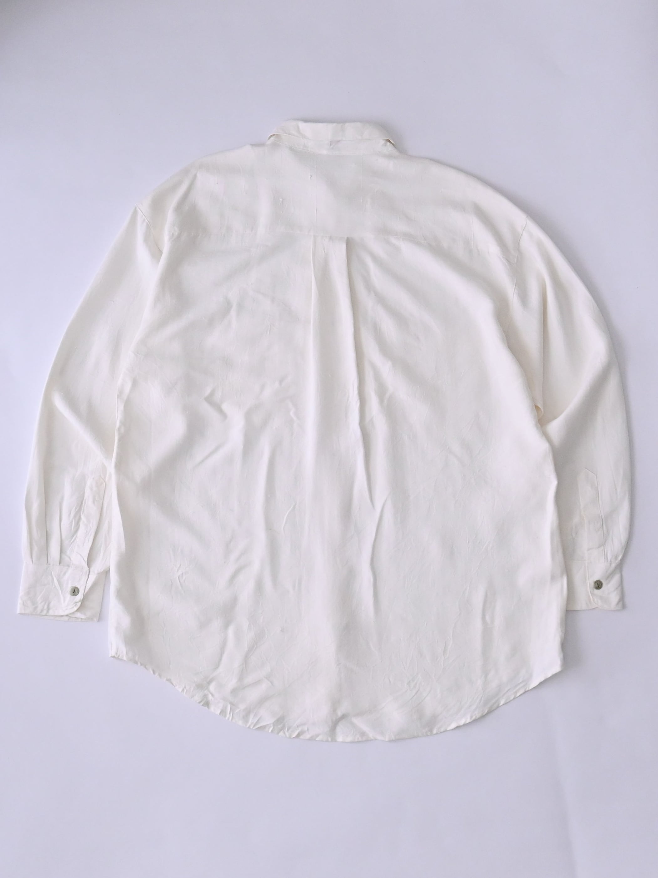 60s  RIGGS 長袖シャツ 白 ホワイト デットストック 未使用 60s RIGGS 長袖シャツ 白 ホワイト デットストック 未使用