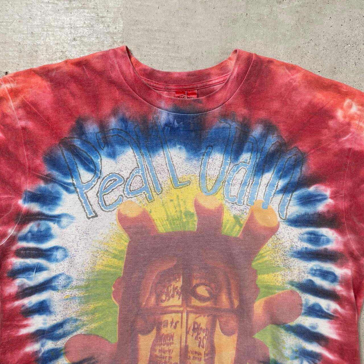 Pearl Jam パールジャム ツアー バンドTシャツ バンT タイダイ メンズ