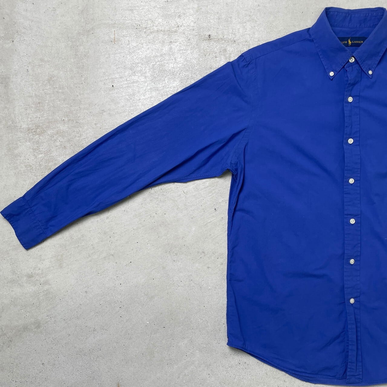 Ralph Lauren ラルフローレン コットンシャツ メンズM 古着 アメカジ