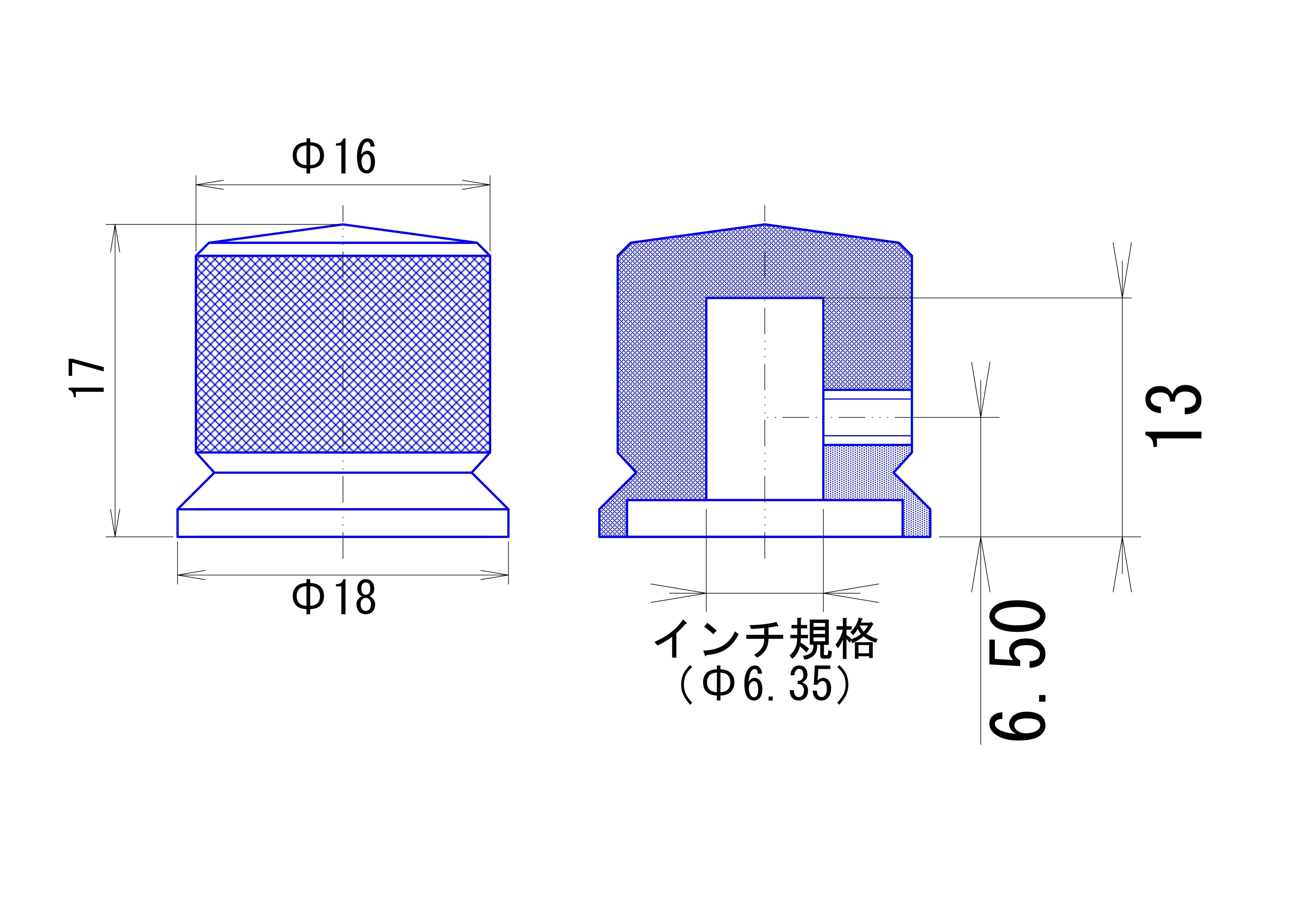 在庫限り)【-HATA-】HA-01アヤメ(3個入り)（黒×ピンク：ドット