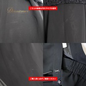 社交ダンス 衣装 Sanline サンリーヌ ツーピース セットアップ 上下セット ブラック系 レース トップス スカート キラキラ ラメ 日本製 かわいい 上品 花 コサージュ ダンス衣装 イベント ステージ 練習 レッスン パーティー おしゃれ