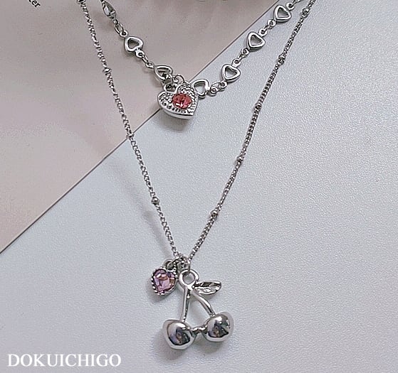 HENRY CUIR　さくらんぼのネックレス 楽天市場】アンリークイール ネックレスの通販