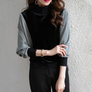 トップス デート シャツ ブラウス カットソー 袖あり 長袖 かわいい 大人可愛い きれいめ シンプル カジュアル 大人 上品 おしゃれ お洒落 主役級 存在感 春 秋 オールシーズン 10代 20代 30代 レディース 女性用 OL 学生 デート お出かけ 公園デビュー 女子会 休日 イベント 旅行 着回し 普段使い ファッション コーデ 楽ちん モテ トレンド 流行 インスタ映え M L XL 2XL ゆったり ゆる 黒 ブラック