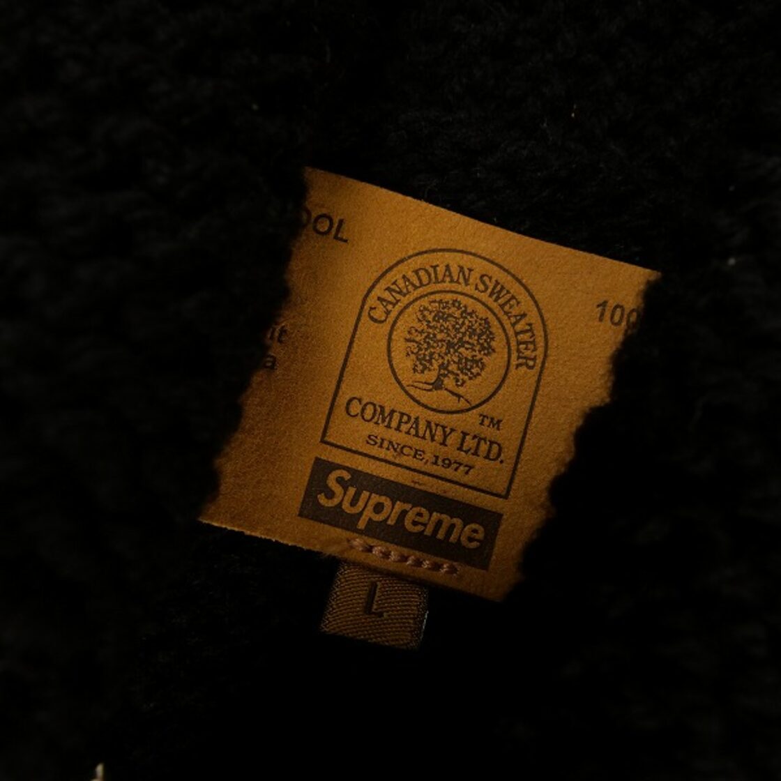 Size【L】 SUPREME シュプリーム 22AW Box Logo Cowichan Sweater  