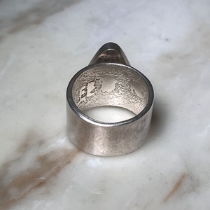 Lee Begay silver turquoise ring