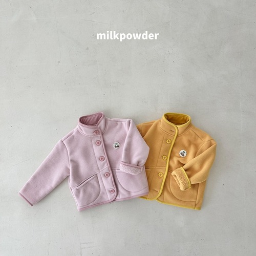milk powder［取寄］puff fleece jumper 26autumn