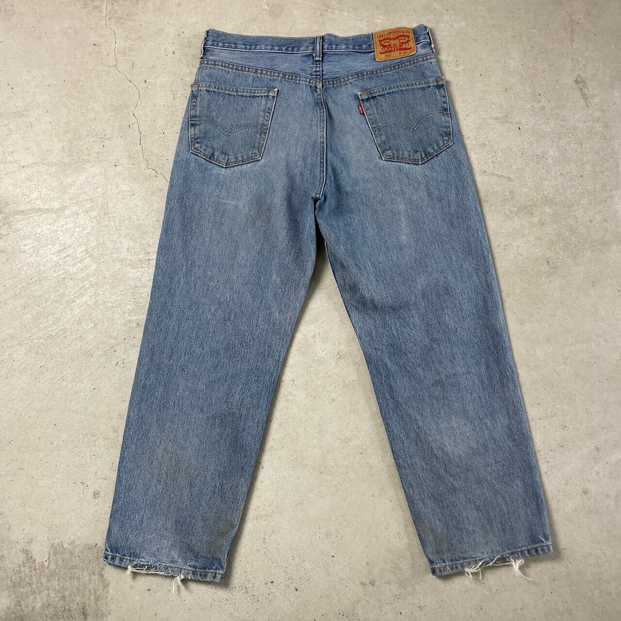 Levi's リーバイス 550 テーパード ワイド バギー デニムパンツ