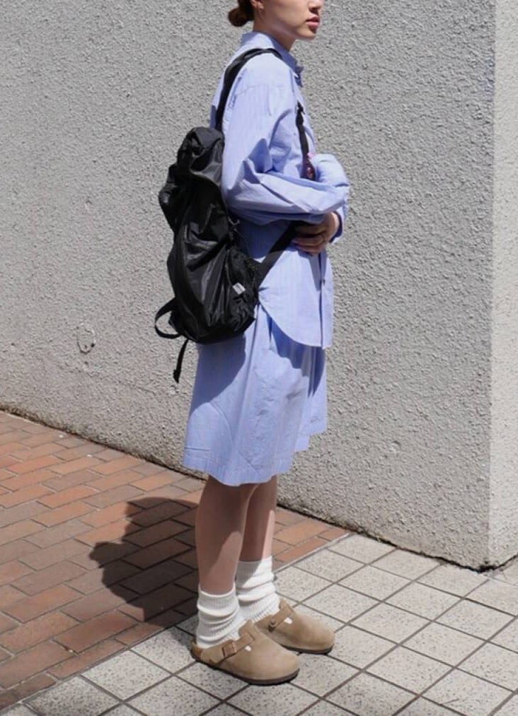 TODAYFUL】Easy Stripe Halfpants | LASHIC