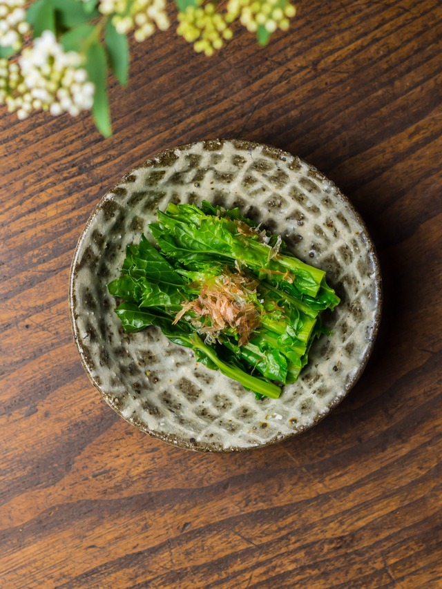 3寸豆皿 氷裂文様（薬味皿・小皿）／西川真衣