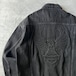 HARLEY-DAVIDSON / emblem black denim jacket size M