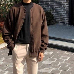 ボタンスウェットカーディガン　MT0080035