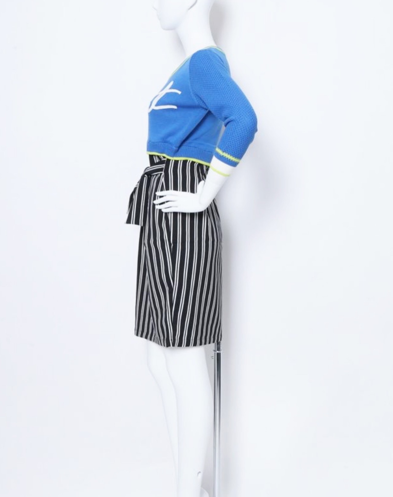 ヴェロフォンナ Re.Verofonna　レイヤードロゴニットワンピース