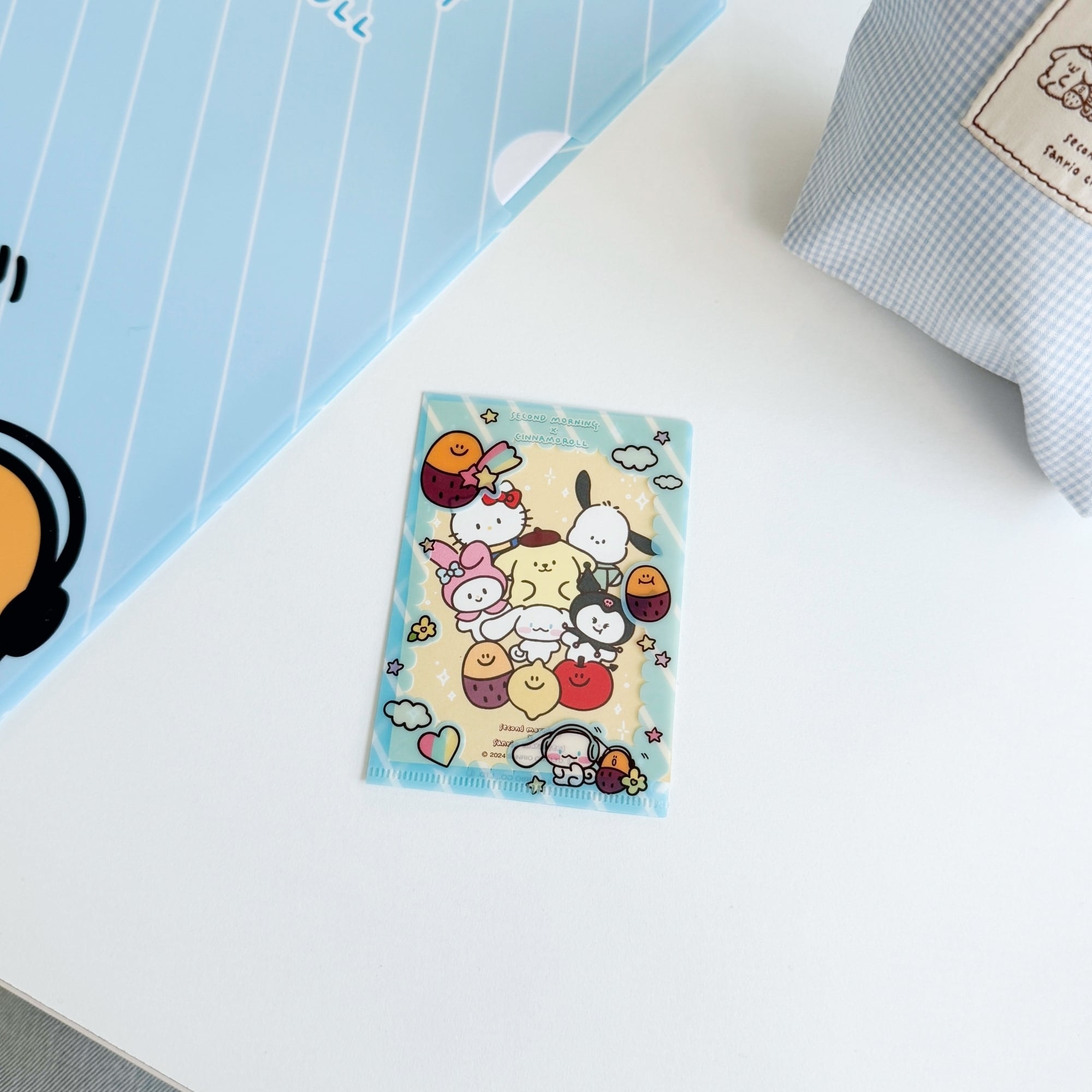 second morning × sanrio characters] フォトカード ホルダー セット