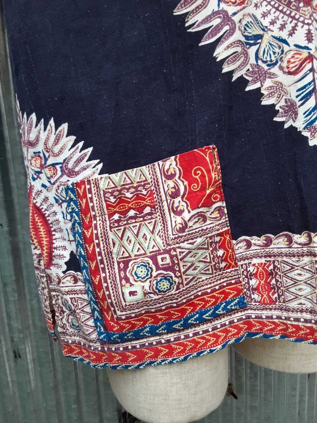 UNKNOWN Africanbatik tops Dashiki / アンノウン アフリカン 