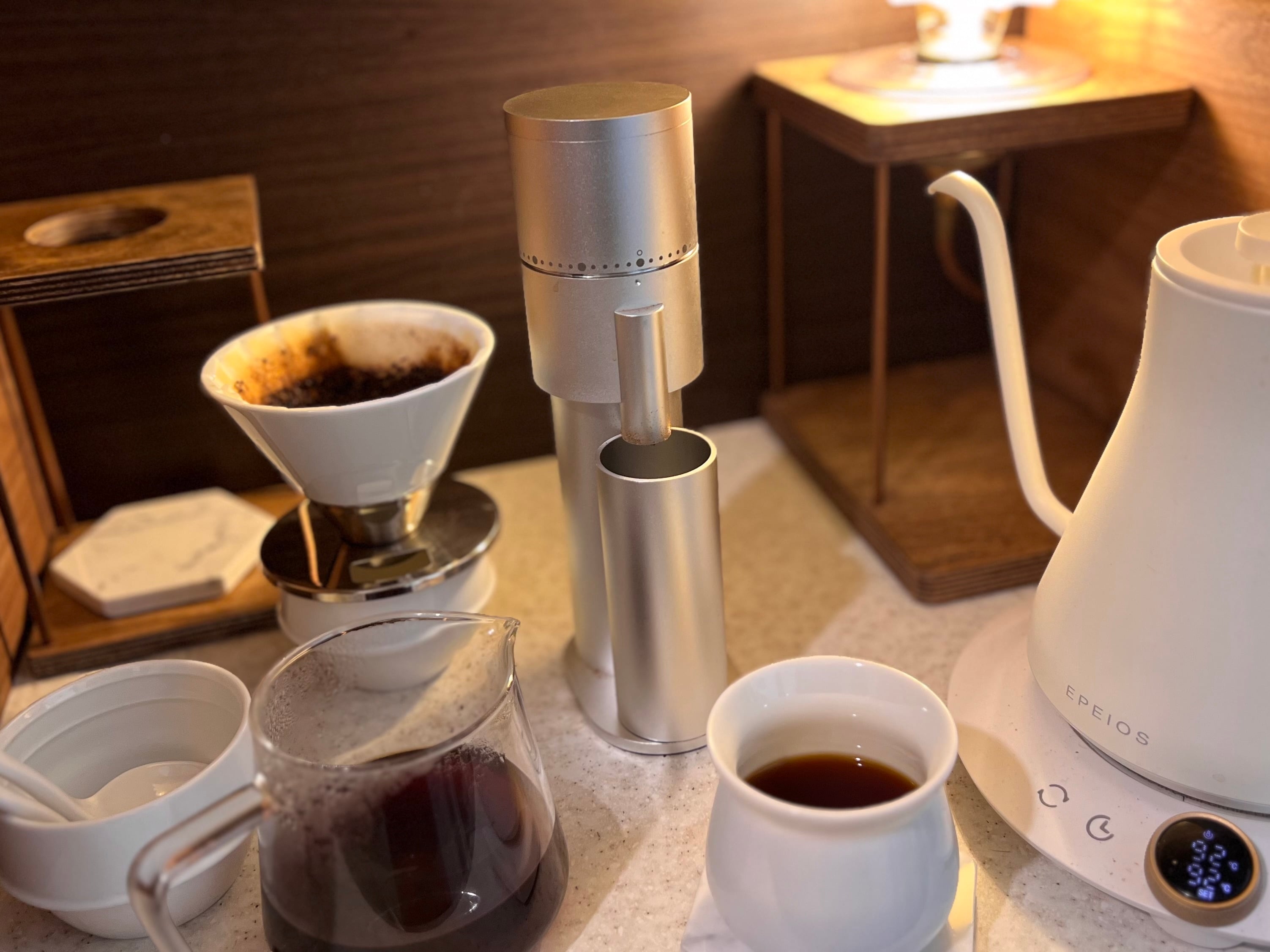 OPTION-O LAGOM mini Silver | COFFEE LAB KOMAMEYA powered by BASE