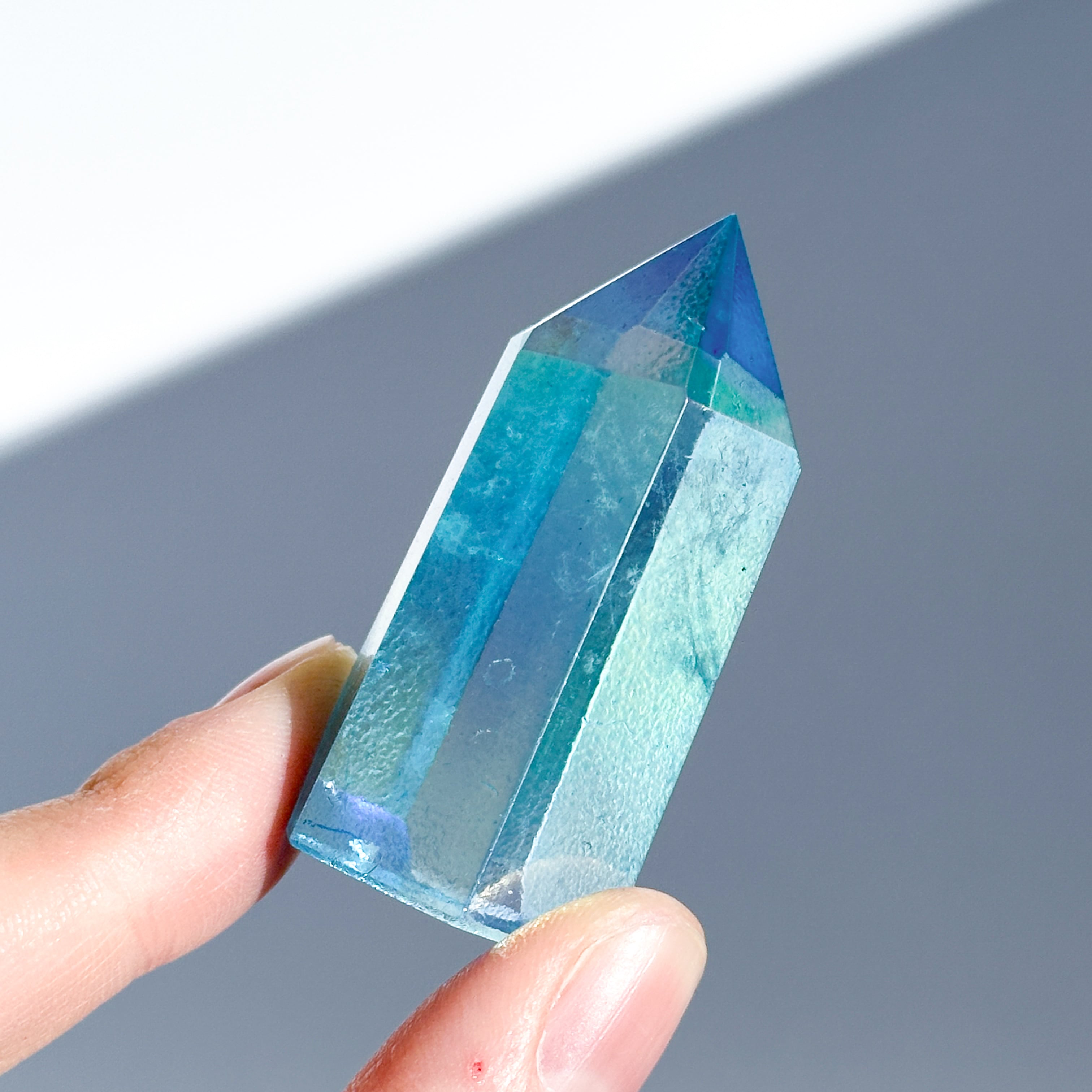 アクアオーラクォーツ タワー 62✧ Aqua Aura Quartz ✧天然石・鉱物