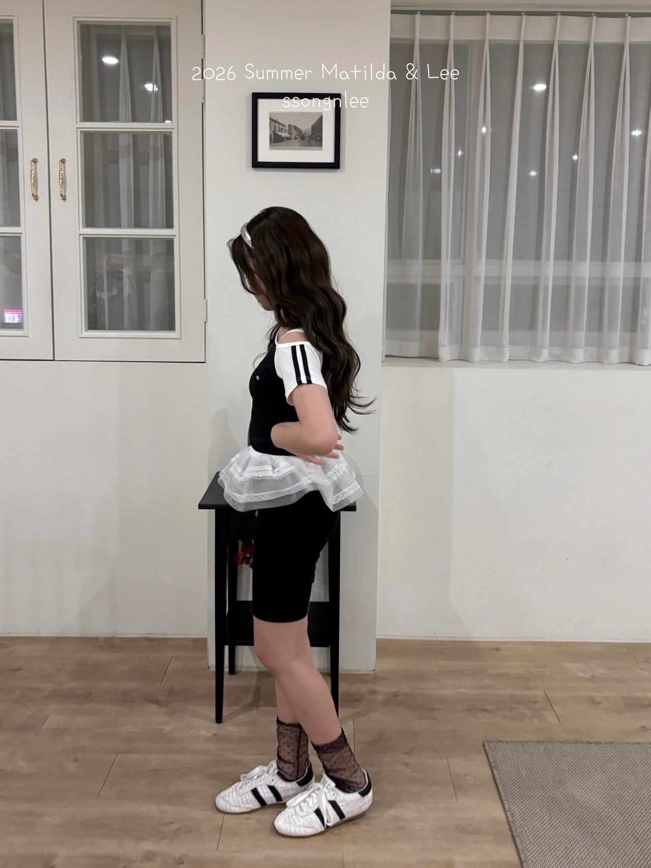 [Matilda&Lee] Color-blocked line tee (15/17/19) / [마틸다앤리] 배색라인티 (15/17/19)