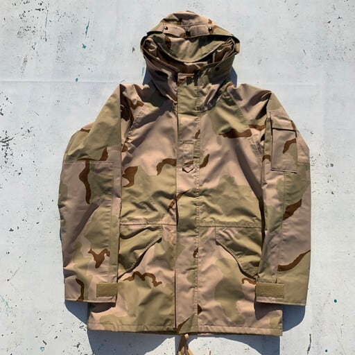 00's U.S.ARMY ECWCS GORE-TEXパーカー デザートカモ 米軍 TENNESSEE APPAREL CORP  SPO100-00-D-4022 MEDIUM LONG ミリタリー 希少 ヴィンテージ | agito vintage powered by BASE