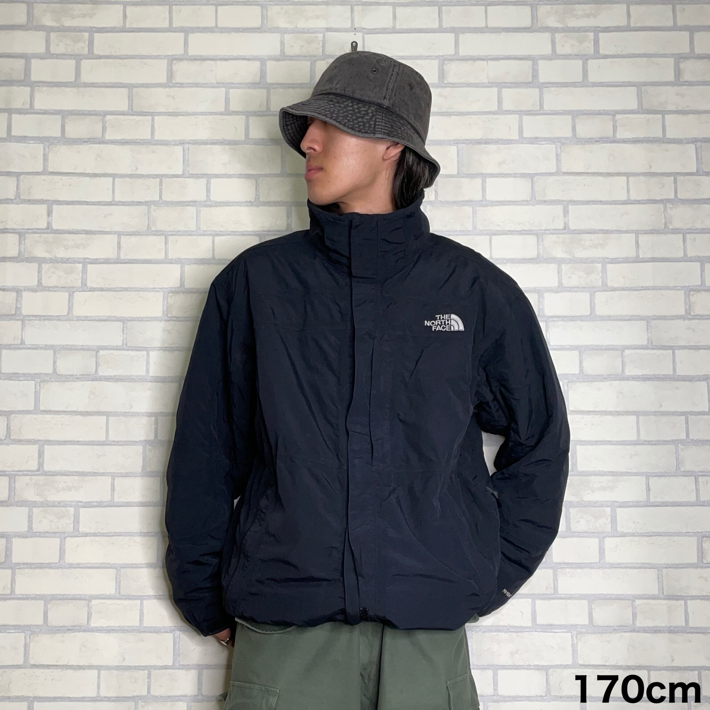 THE NORTH FACE 【HYVENT】マウンテンジャケット XL 刺繍 状態良好 
