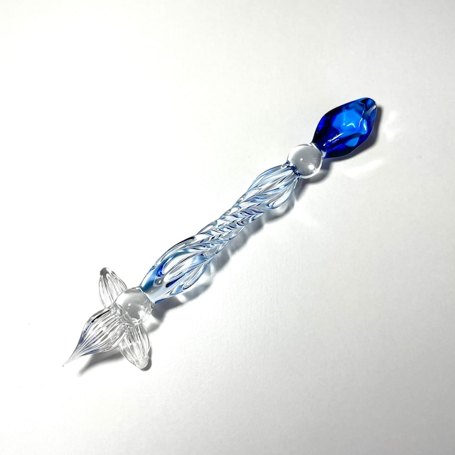 Ore glass pen  ラピスラズリブルー