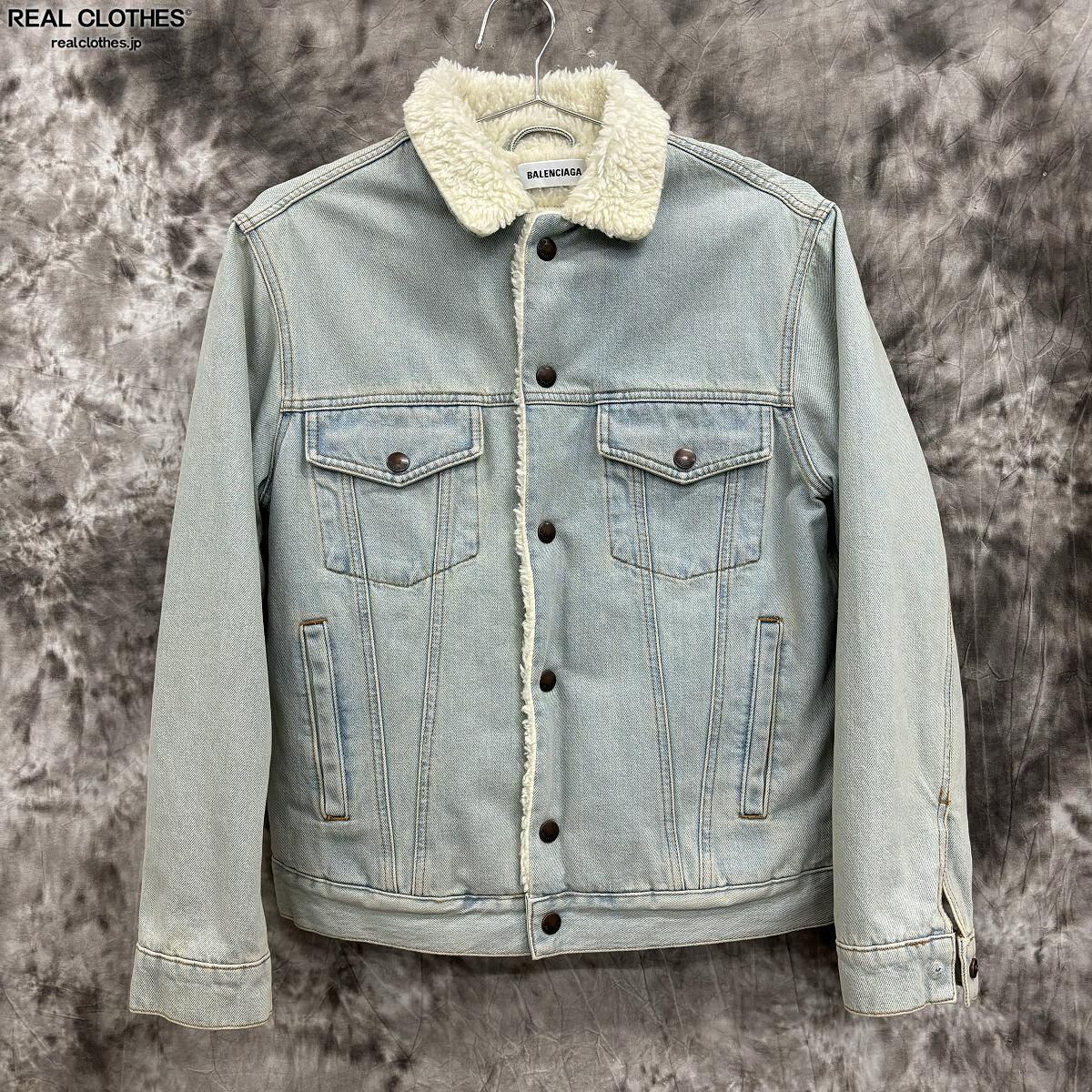 BALENCIAGAデニムトラックジャケット34サイズ