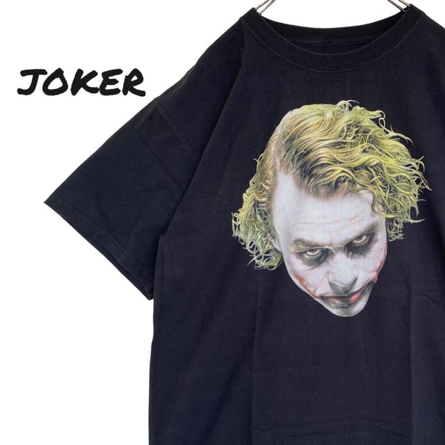 古着 00s ジョーカー ダークナイト ヒース・レジャー Tシャツ n-311  