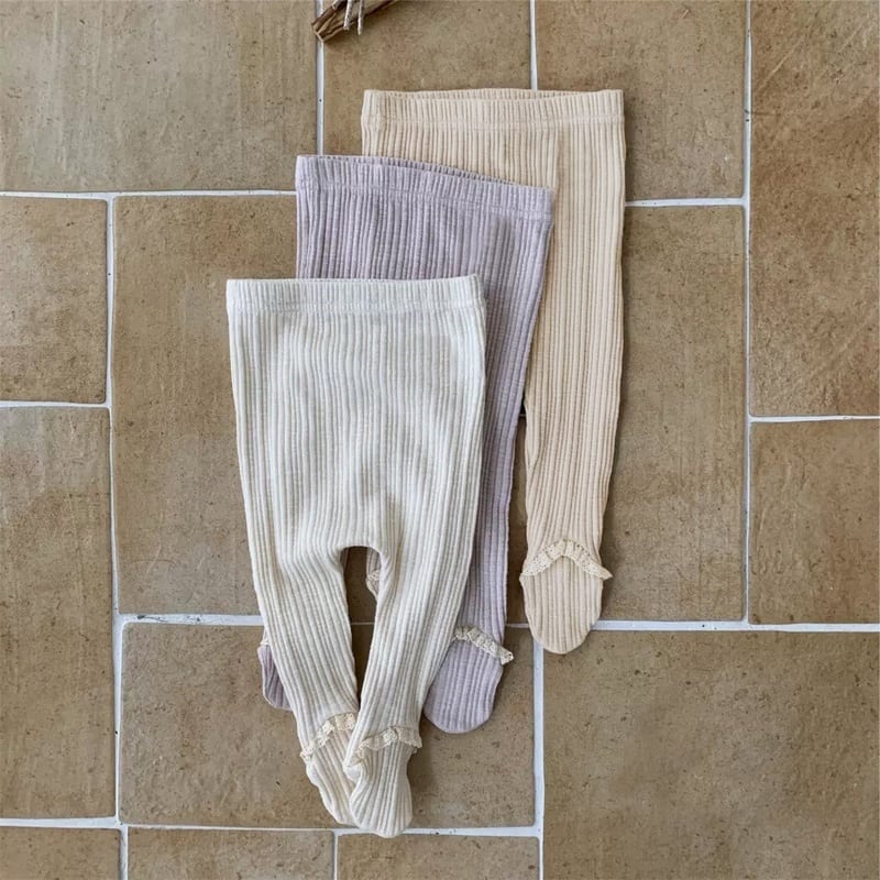 【BABY】秋新作 ストライプレギンス