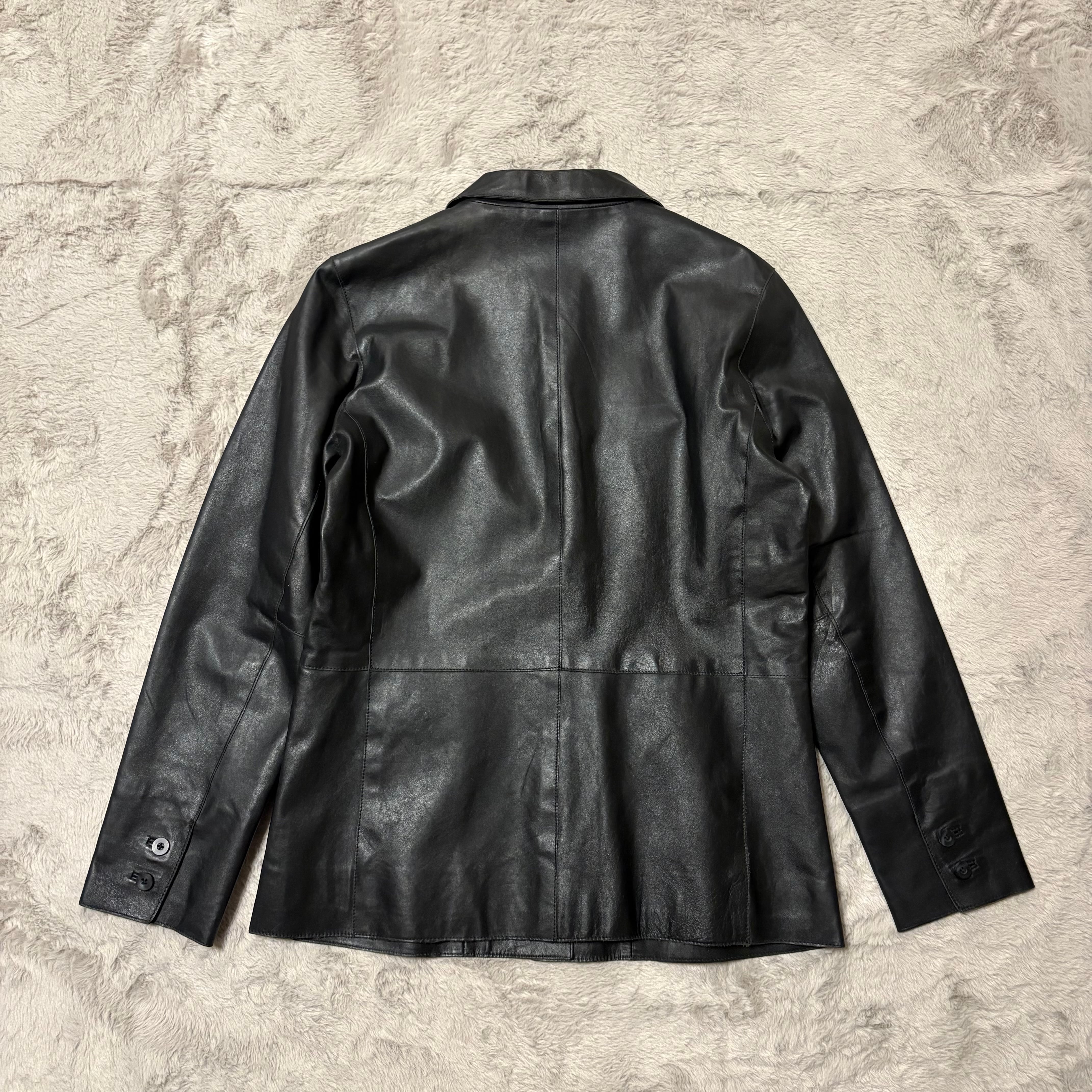 90s 00s GAP 黒 レザー ジャケット 90s GAP レザー ジャケット | ブラック - 札幌 ビンテージ 古着屋