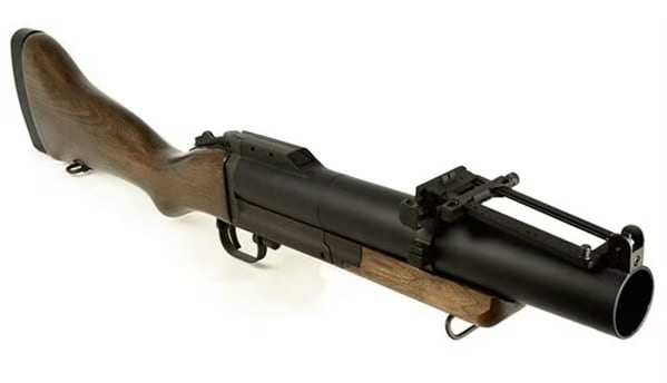 送料無料】IRON AIRSOFT M79 グレネードランチャー リアルウッドモデル