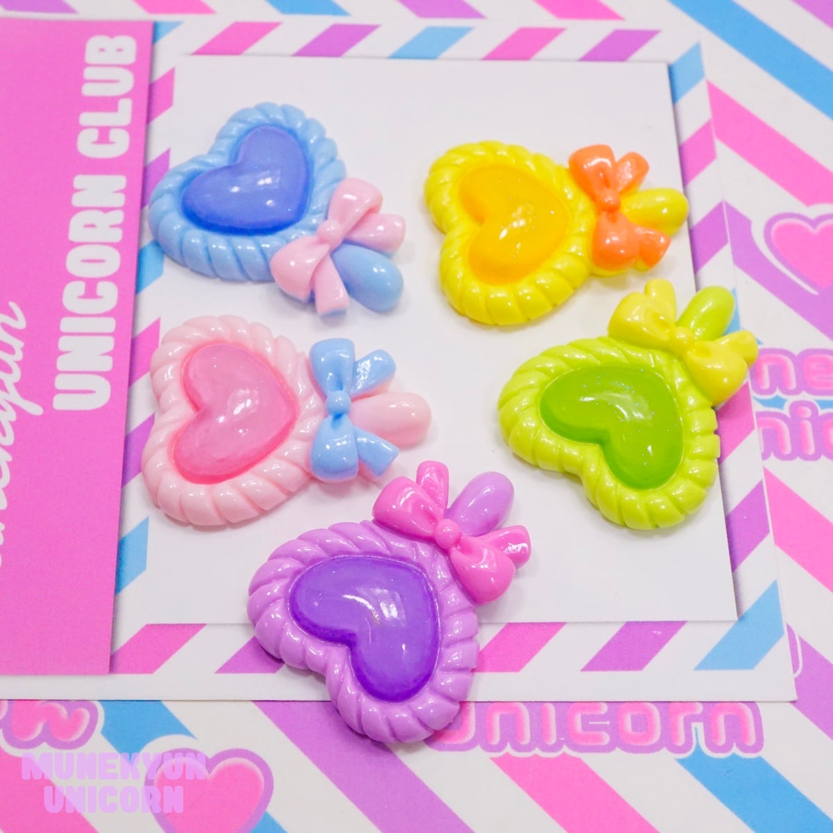 すのチル デコパーツ 両面 D561【1個】ハートの魔法ステッキ L デコパーツ | デコパーツとビーズ